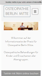 Mobile Screenshot of osteopathie-berlin-mitte.com